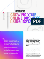 The Ultimate Guide To Growing Your Online Business Using Instagram Ebook