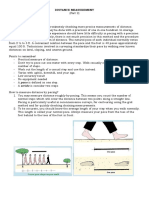 Worksheet 7 - Distance Measurement - Pacing