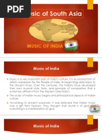 Music of South Asia (India)