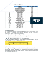 List of 8051 Microcontroller Special Function Registers