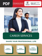 Career Services: Shape Your Professional Life