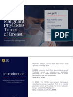 Malignant Phyllodes Tumor of Breast: Group 18