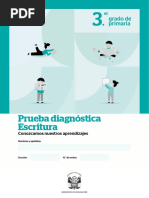 3° PRIMARIA-Prueba Diagnóstica de Escritura