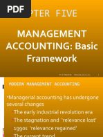 CHAPTER-5 MGT Acct Basic Framework