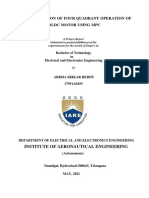 Implementation OF Four Quadrant Operation OF BLDC Motor Using MPC