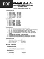 Cmar Tarifas Proceso