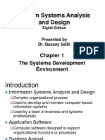 Modern Systems Analysis and Design: The Systems Development Environment