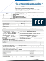 Guía para La Inscripción o Reactivación en El RUC de Personas Naturales Sin Negocio