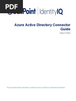 8.1.3 SailPoint Azure Active Directory Connector Guide