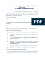 En Qué Fecha Surten Efectos Las Rectificaciones en La Clasificación