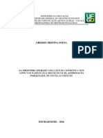 La Frontera Selbaje Uma Leiturasemiótica Dos Aspectos Barrocos e Mestiços Deel Astronauta Paraguayo, de Douglas Diegues