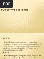 Plan Estrategico Recope