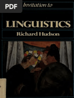 Invitation To Linguistics