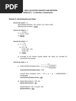 Mod 3 Valuation and Concepts