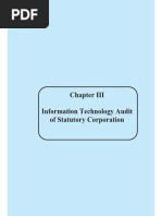 Information Technology Audit of Statutory Corporation