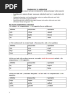 Notes - Comparative and Superlatives