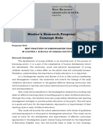 VINCENT M. MORANO, MAELM, MA 200 Exercise 03 Research Proposal Concept Note