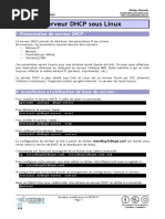 0356 Tutoriel Installation Serveur DHCP Sous Linux