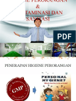 CPOB & CPKB (Higiene Perorangan & Kontaminasi Dan Sanitasi)