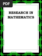 Research in Math