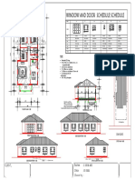 Window and Door Schedule Schedule: Client, Drawn By: Date: Scales