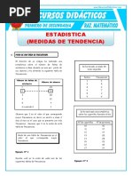 Media, Mediana y Moda-1° y 2°-Sec-3