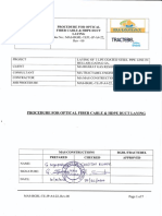 Procedure For Ofc and Duct Pipe