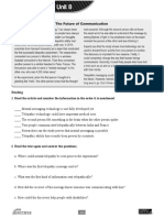 Reading 1 Read The Article and Number The Information in The Order It Is Mentioned