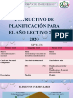 Para El PCA Y PUD DE LA ESCUELA JOSE INGENIEROS