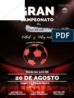 Invitación y Bases Campeonato