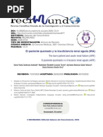 El Paciente Quemado y La Insuficiencia Renal Aguda (IRA) : 10.26820/recimundo/4. (4) .Octubre.2020.13-21