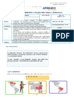 LEARNING EXPERIENCE 4 1° Y2°