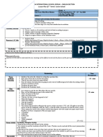 Pakistan International School Jeddah - English Section Lesson Plan (2 Term) - Junior School