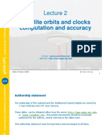 Satellite Orbits and Clocks Computation and Accuracy: Contact: Jaume - Sanz@upc - Edu Web Site: HTTP://WWW - Gage.upc - Edu