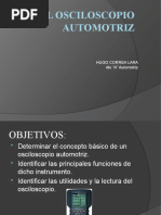 El Osciloscopio Automotriz