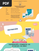 Sem 9-Búsqueda Bibliográfica-Cemento de Fosfato de Zinc - Grupo N°2 - Biomateriales Estomatológicos