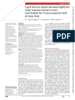 2018 Hip and Groin Time-Loss Injuries Decreased Slightly But Injury Burden Remained Constant in Men's Professional Football - The 15-Year Prospective UEFA Elite Club Injury Study