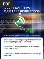 CSC Laws Rules and Regulations