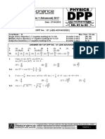 TARGET: JEE (Main + Advanced) 2017