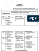 Batac Junior College City of Batac, Ilocos Norte Curriculum Map Araling Panlipunan Grade 7 Unang Markahan