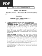 SR English Material Module-2