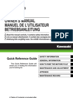 Ninja 250sl Owner Manual Refferences