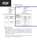 Experiencia de Aprendizaje Basado en Proyecto.