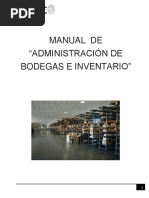 Manual de Administracion de Bodega e Inventario