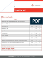 1800 Calories Diabetic Diet