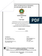 General Seminar Report Format Finalized