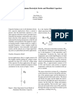 Rs R (T) + R (F) R : Heating in Aluminum Electrolytic Strobe and Photoflash Capacitors