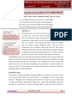 Case Study: Ayurvedic Management of Gastric Polyp