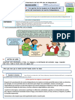 Los Aportes de Las Mujeres en El Desarrollo Del Peru