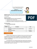 The Writing Process: School of Teacher Education ENG 118 Technical Writing